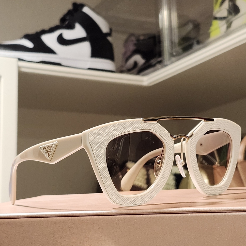 Prada Off White Color Sunglasses